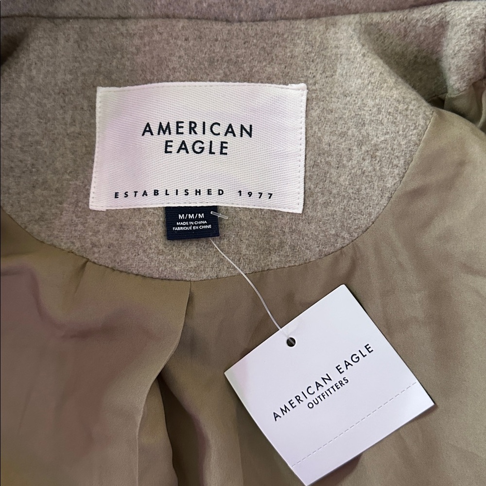 American Eagle Single-Button Blazer in Light Taup… - image 2